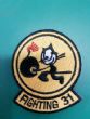 Etichetta VFA-31 . Etichetta VFA-31 conosciuta come TOMCATTERS . Etichetta VPA-31  una squadra dell'Aviazione della Marina USA...etichetta con velcro....