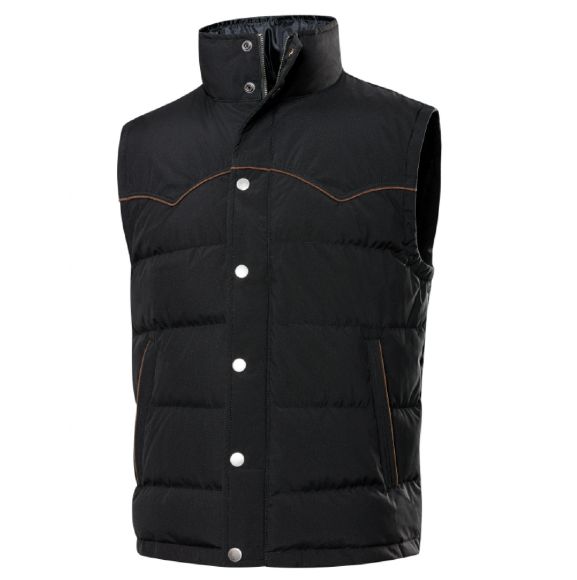 Giubbotto Senza Maniche Uomo FLOATING Giubbotto Smanicato Da Uomo Ca.TER- Pillar, Senza Maniche Giacca, Invernale Gilet Sportivo Senza, Piumino(White,XXL Gilet Piumino Uomo Bianco