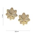 SPILLA BADGE LIEUTENANT COLONEL GOLD USA CARD 2 PEZZI