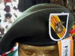 CAPPELLO UNITED STATES ARMY SPECIAL FORCES - GREEN BERETS - Il berretto verde , inizialmente , era stato vietato dall'esercito degli Stati Uniti . Nel 1961 il Presidente John F. Kennedy autorizz il suo utilizzo per le Forze Speciali . Il Presidente sentiva che , visto che le Forze Speciali hanno una missione speciale , avrebbero dovuto avere qualcosa che li distinguesse dal resto delle Forze Armate . Nel 1962 defin il berretto verde un simbolo di eccellenza , un distintivo di coraggio , un segno di distinzione nella lotta per la libert .