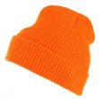 BERETTINA .di colore arancio Watch Cap Rough .