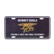 TARGA metallo alluminio US Navy Seals USA