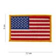 ETICHETTA Ricamata flag usa Originale