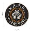 ETICHETTA PVC con velcro dietro L.A.P.D. PISTOL TEAM