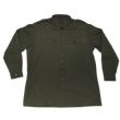 CAMICIA US VINTAGE . originale militare 2 tasche applicate sul petto, con spalline  taglia M  Made in USA