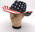 CAPPELLO western con bandiera U.S. taglia unica