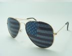 Occhiale da sole flag USA . Occhialeda sole flag USA modello aviator . Occhiale da sole flag USA maschile femminile . 