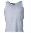 CANOTTA di colore bianco o nero con spalline larghe US Tank-Top 170 g/m2 taglia S M L