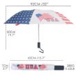 OMBRELLO U.S.A Mini ombrello con bandiera Americana Made in USA
