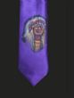 Cravatta cravattino dipinto a mano nativo americano cravatta versione sottile cm.5 cravatta satinata cravatta casual cravatta esemplare unico .