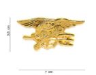 Spilla Navy Seals . Spilla Navy Seals emblema US Navy Seals . Spilla Navy Seals dimensioni 3,6X7 cm.