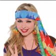 Bandana Batick . Bandana Batick con colori vivaci . Bandana Batick Hippie . 