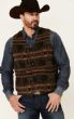 Gilet OUTBACK TRADING CO. USA . Gilet OUTBACK TRADING CO. USA con bottoni automatici sul davanti . Gilet OUTBACK TRADING CO. USA con stampa owen soutwestern marrone taglia M solo 1 disponibile .