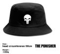 Cappello PESCATORE THE PUNISHER . Cappello PESCATORE THE PUNISCHER pieghevole . Cappello PESCATORE THE PUNISHER adorabile per la pesca e per il sole per adulti ragazzi e ragazze . 