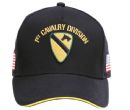 Cappello US CAVALRY WWII USA . Cappello US CAVALRY WWII USA testo ricamato in 3D . Cappello US CAVALRY WWII USA  regolabile sul retro .